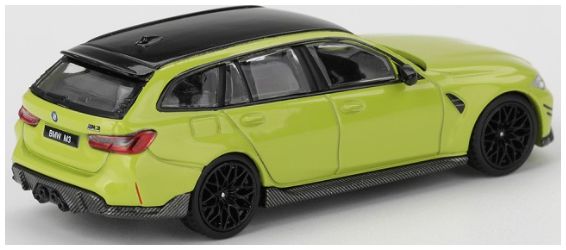 BMW M3 M Performance Touring Sao Paulo Yellow (LHD) Blister Packaging 1:64 Scale Diecast Model Car – MINI GT