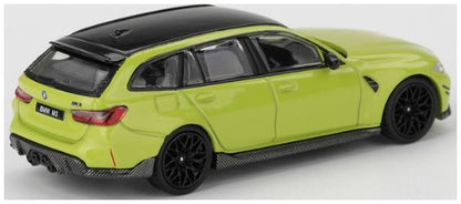 BMW M3 M Performance Touring Sao Paulo Yellow (LHD) 1:64 Scale Diecast Model Car – MINI GT