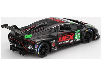 Lamborghini Huracan GT3 EVO2 Dex IMSA Daytona 24hrs 2024 #45 1:64 Scale Diecast Model Car – MINI GT