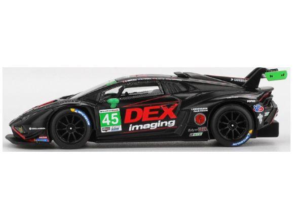 Lamborghini Huracan GT3 EVO2 Dex IMSA Daytona 24hrs 2024 #45 1:64 Scale Diecast Model Car – MINI GT