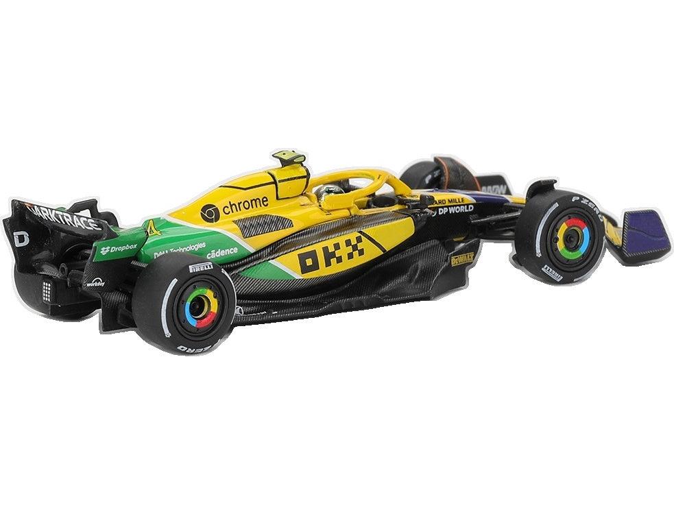 McLaren MCL38 #4 F1 Monaco GP 2024 Lando Norris 1:64 Scale Diecast Car – MINI GT