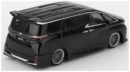 Toyota Alphard 40 Kuhl Black (LHD) Blister Packaging 1:64 Scale Diecast Model MPV – MINI GT