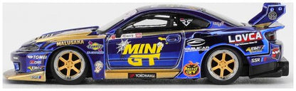 Nissan LB-Super Silhouette S15 Silvia #555 Liberty Walk 2025 Halloween (RHD) Blister Packaging 1:64 Scale Diecast Model Car – MINI GT