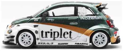 Abarth 595 LB-Works TY Edition (RHD) 1:64 Scale Diecast MPV – MINI GT