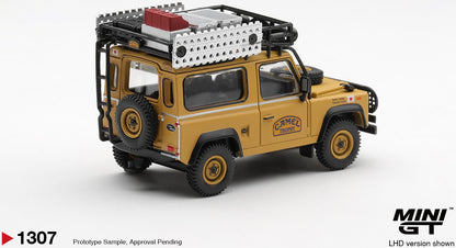 Land Rover Defender 90 1985 Camel Trophy Borneo Team Japan (LHD) 1:64 Scale Diecast Model Car – MINI GT
