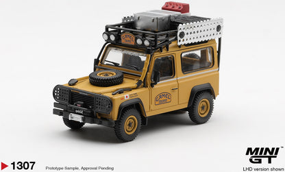 Land Rover Defender 90 1985 Camel Trophy Borneo Team Japan (LHD) 1:64 Scale Diecast Model Car – MINI GT
