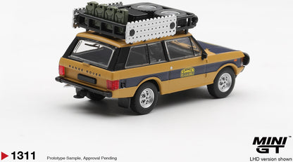 Land Rover Range Rover 1981 Camel Trophy Sumatra N.Sudmann/F.Hofmann (LHD) Blister Packaging 1:64 Scale Diecast Model Car – MINI GT