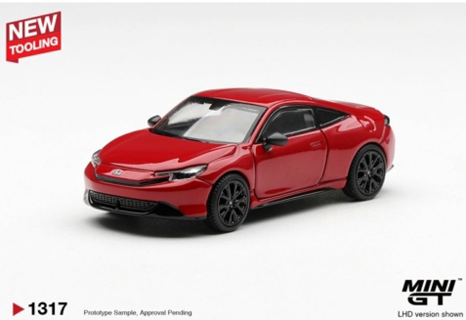 Honda Prelude Rallye Red (RHD) 1:64 Scale Diecast Model Car – MINI GT