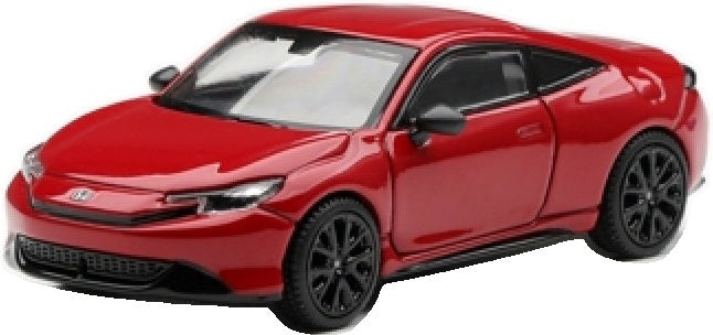 Honda Prelude Rallye Red (LHD) Blister Packaging 1:64 Scale Diecast Model Car – MINI GT