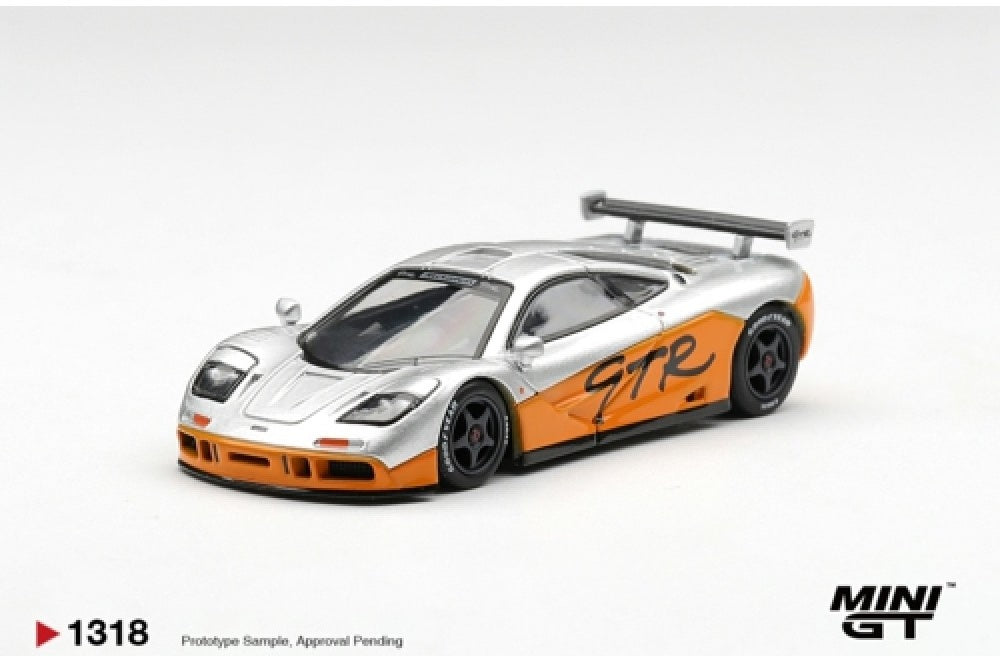 McLaren F1 GTR 1995 Presentation Blister Packaging 1:64 Scale Diecast Model Car – MINI GT
