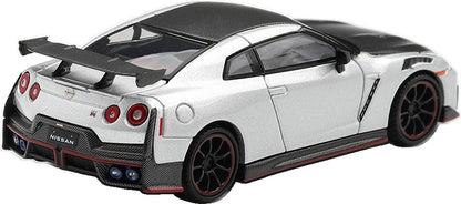 Nissan GT-R Nismo 2024 Silver (RHD) 1:64 Scale Diecast Car – MINI GT