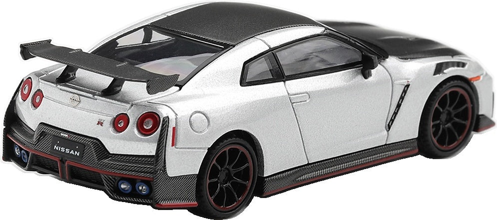 Nissan GT-R Nismo 2024 Silver (LHD) 1:64 Scale Diecast Car – MINI GT