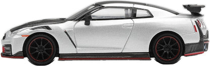 Nissan GT-R Nismo 2024 Silver (RHD) 1:64 Scale Diecast Car – MINI GT