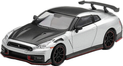 Nissan GT-R Nismo 2024 Silver (LHD) 1:64 Scale Diecast Car – MINI GT