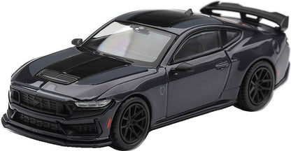 Ford Mustang Dark Horse Blue Ember (RHD) 1:64 Scale Diecast Car – MINI GT