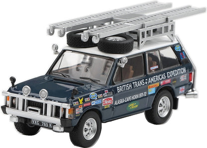 Range Rover 1971 British Trans-Americas Expedition (VXC 765K) (LHD) Blister Packaging 1:64 Scale Diecast Car – MINI GT