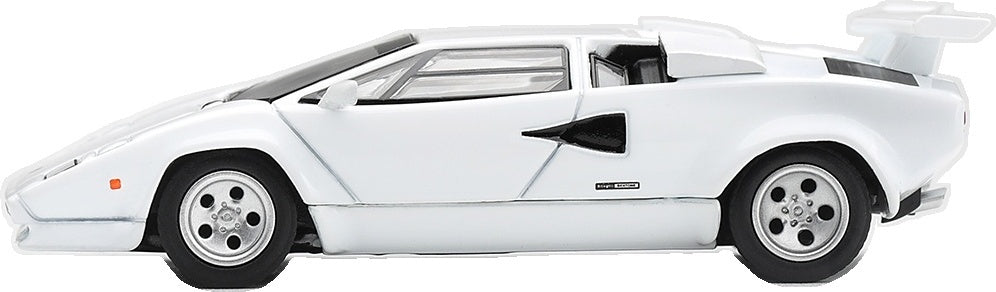 Lamborghini Countach LP500S White (LHD) Blister Packaging 1:64 Scale Diecast Car – MINI GT