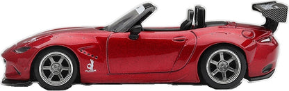 Mazda Miata MX-5 (ND) Pandem Kodo Red (LHD) 1:64 Scale Diecast Car – MINI GT