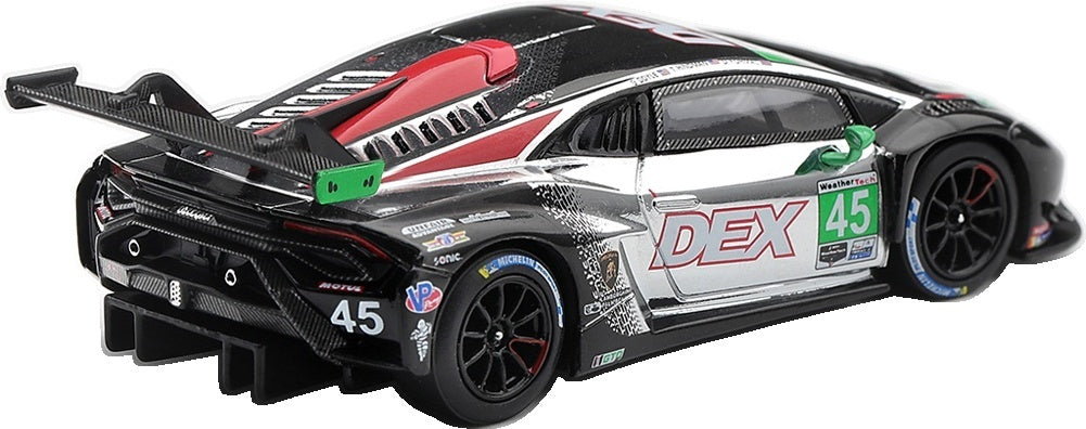 Lamborghini Huracan GT3 EVO2 Dex #45 IMSA Chevrolet GP 2025 Wayne Taylor 1:64 Scale Diecast Car – MINI GT
