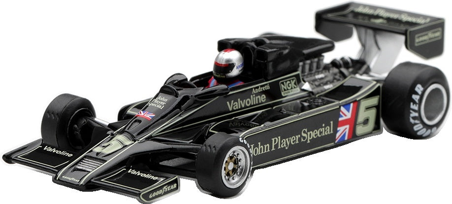 Lotus 78 #5 Winner US GP West 1977 Mario Andretti 1:64 Scale Diecast Car – MINI GT