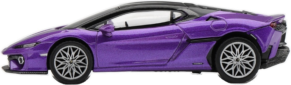 Lambroghini Temerario Viola Pasifae (LHD) Blister Packaging 1:64 Scale Diecast Car – MINI GT