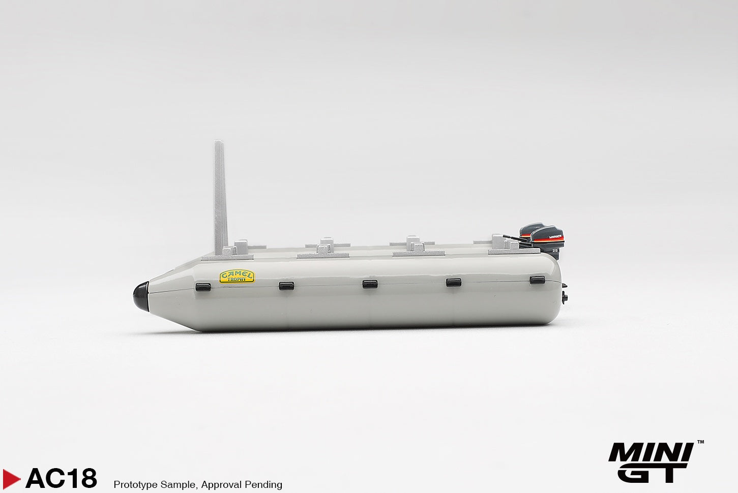Camel Trophy Pontoon Raft 1:64 Scale Plastic and Alloy Model – MINI GT