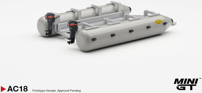 Camel Trophy Pontoon Raft 1:64 Scale Plastic and Alloy Model – MINI GT