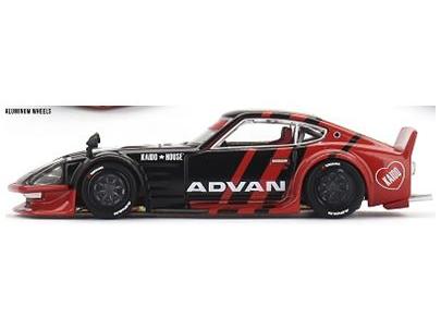 Nissan Fairlady Z Kaido GT Advan 1:64 Scale Diecast Model Car