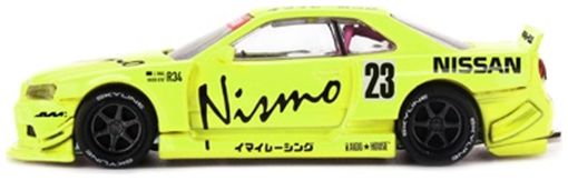 Nissan Skyline GT-R (R34) Kaido Works V4 1:64 Scale Diecast Car – MINI GT