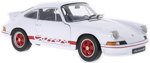 Porsche 911 Carrera RS 1973 White 1:18 Scale Diecast Car – Welly