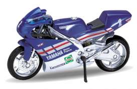 Yamaha TZ250M 1994 blue/silver - 1:18 Scale Diecast Model Motorcycle-Welly-Diecast Model Centre