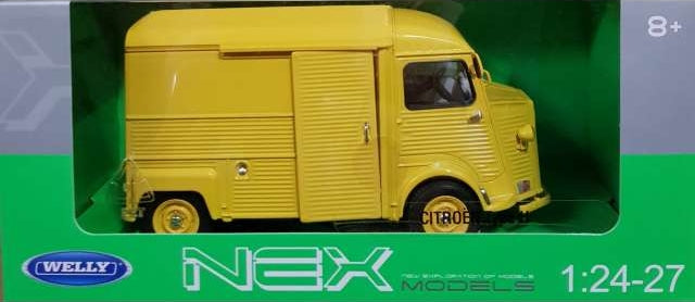 Citroen HY 1962 Yellow 1:24 Scale Diecast Van – Welly