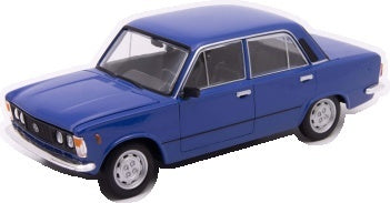 Fiat 125P Blue 1:24 Scale Diecast Car – Welly