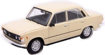 Fiat 125P Beige 1:24 Scale Diecast Car – Welly