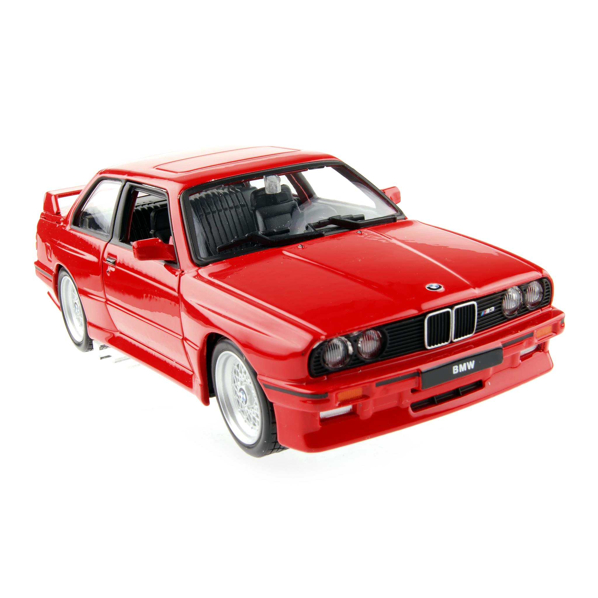 BMW M3 (E30) 1988 red - 1:24 Scale Diecast Model Car