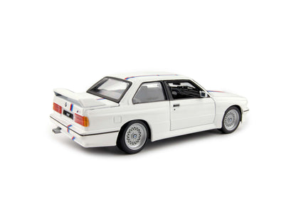 BMW M3 (E30) 1988 white - 1:24 Scale Model Car