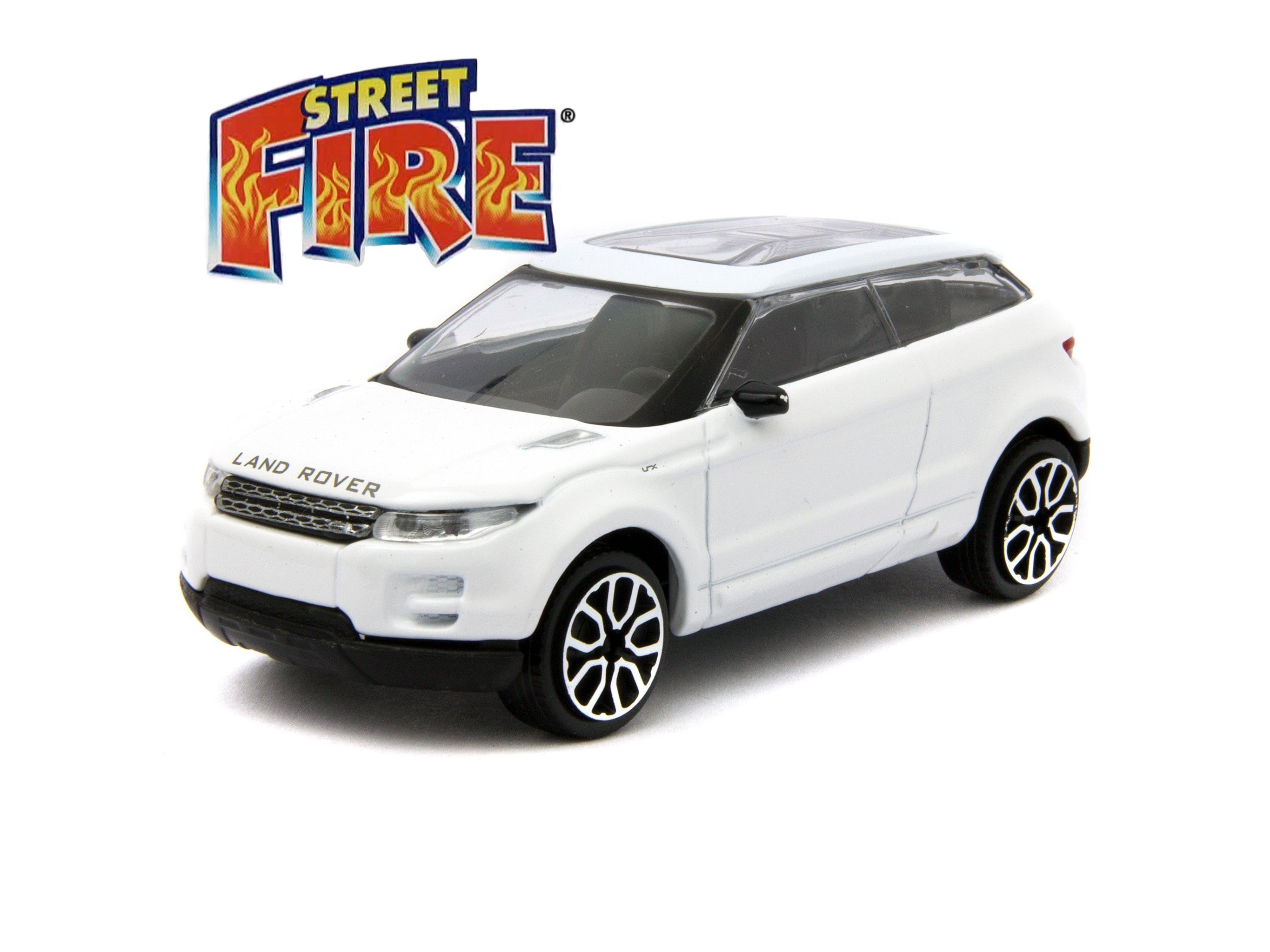 Land Rover LRX Concept (Evoque) Diecast Toy Car white - 1:43 Scale