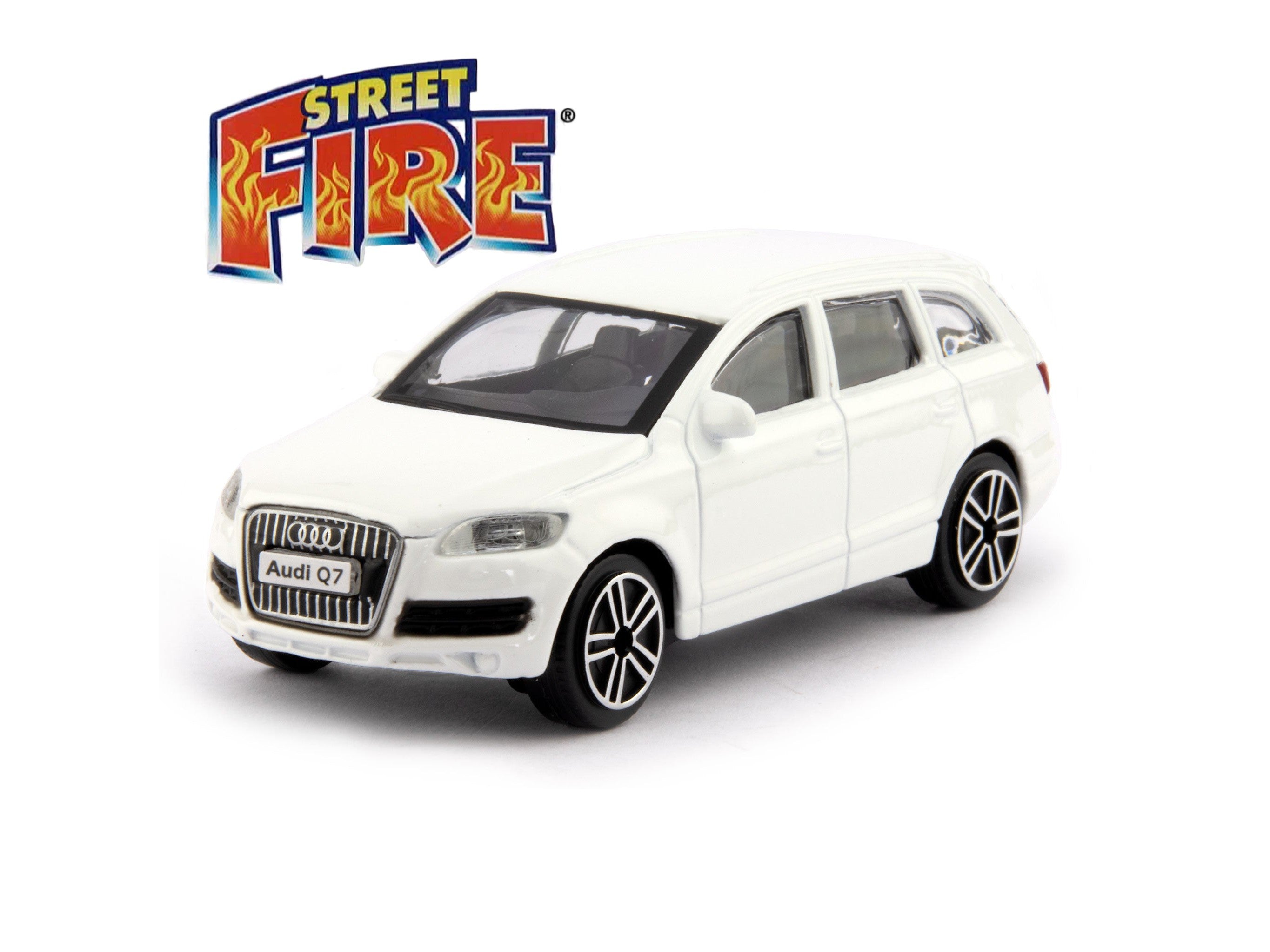 Audi Q7 2011 white - 1:43 Scale Toy Car