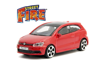 Volkswagen Polo GTi Mk5 red - 1:43 Scale Toy Car