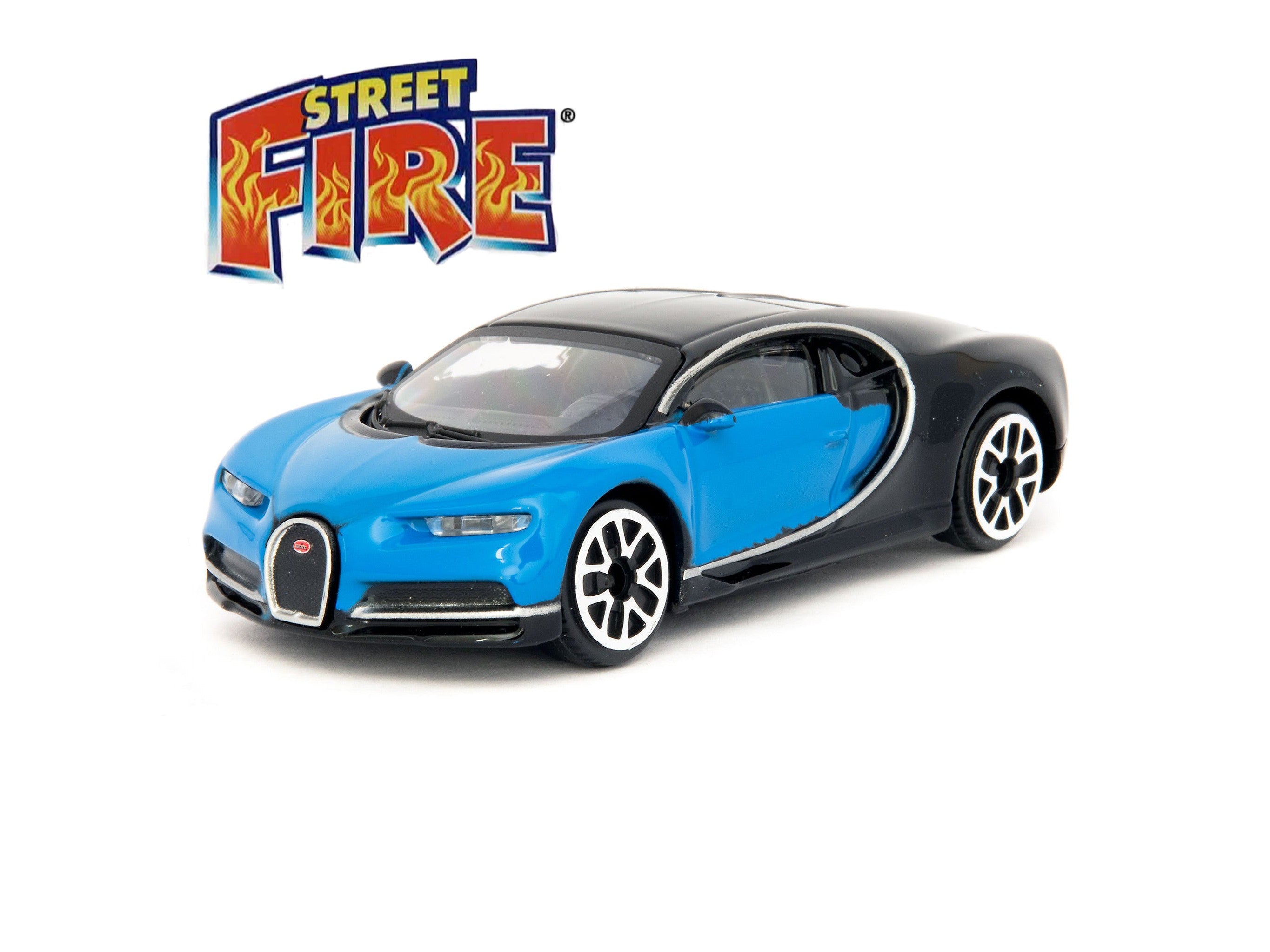 Bugatti Chiron blue - 1:43 Scale Toy Car