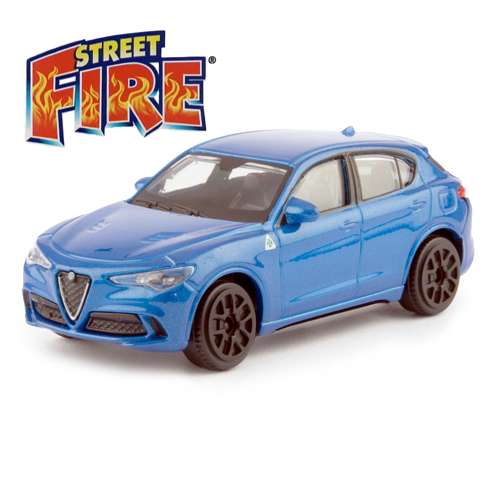 Alfa Romeo Stelvio blue - 1:43 Scale Toy Car