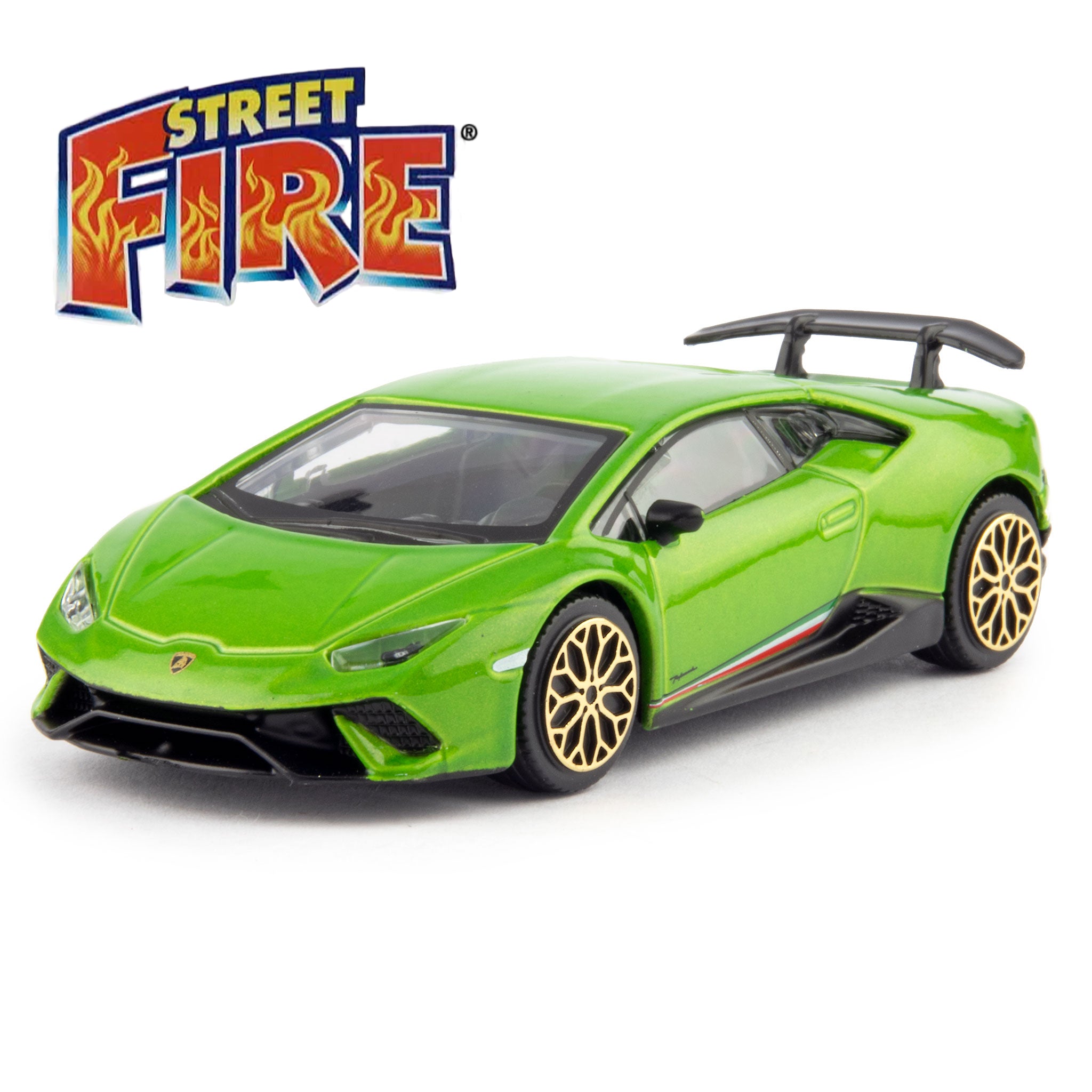 Lamborghini Huracan Performante Diecast Toy Car green - 1:43 Scale