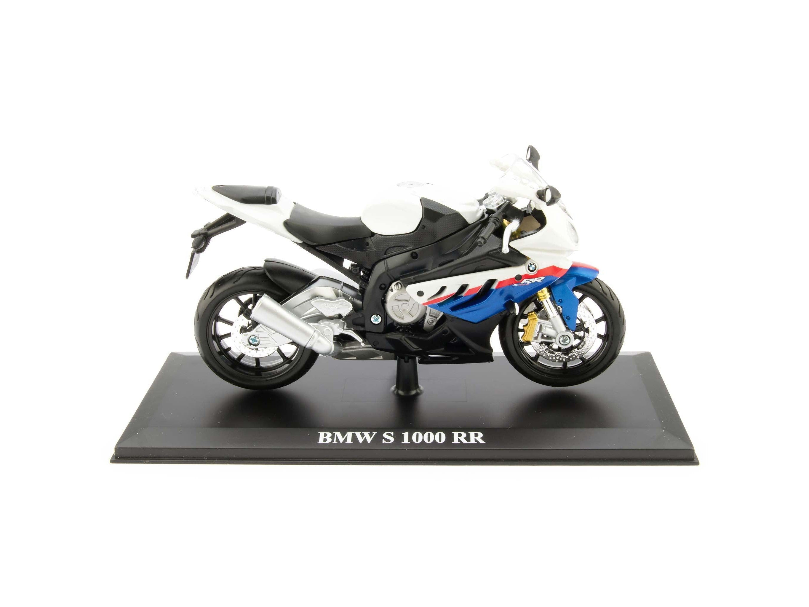 BMW S 1000 RR white - 1:12 Scale Motorbike Model