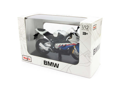 BMW S 1000 RR white - 1:12 Scale Motorbike Model