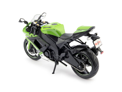 Kawasaki Ninja ZX-10R Diecast Model Motorcycle 2010 green - 1:12 Scale-Maisto-Diecast Model Centre