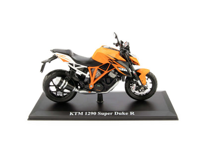 KTM 1290 Super Duke R 2014 orange - 1:12 Scale Motorbike Model