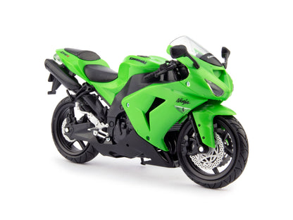 Kawasaki ZX-10R Diecast Model Motorcycle green - 1:12 Scale-NewRay-Diecast Model Centre