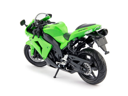 Kawasaki ZX-10R Diecast Model Motorcycle green - 1:12 Scale-NewRay-Diecast Model Centre