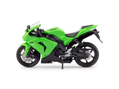 Kawasaki ZX-10R Diecast Model Motorcycle green - 1:12 Scale-NewRay-Diecast Model Centre