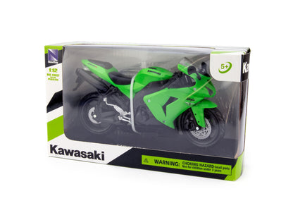 Kawasaki ZX-10R Diecast Model Motorcycle green - 1:12 Scale-NewRay-Diecast Model Centre